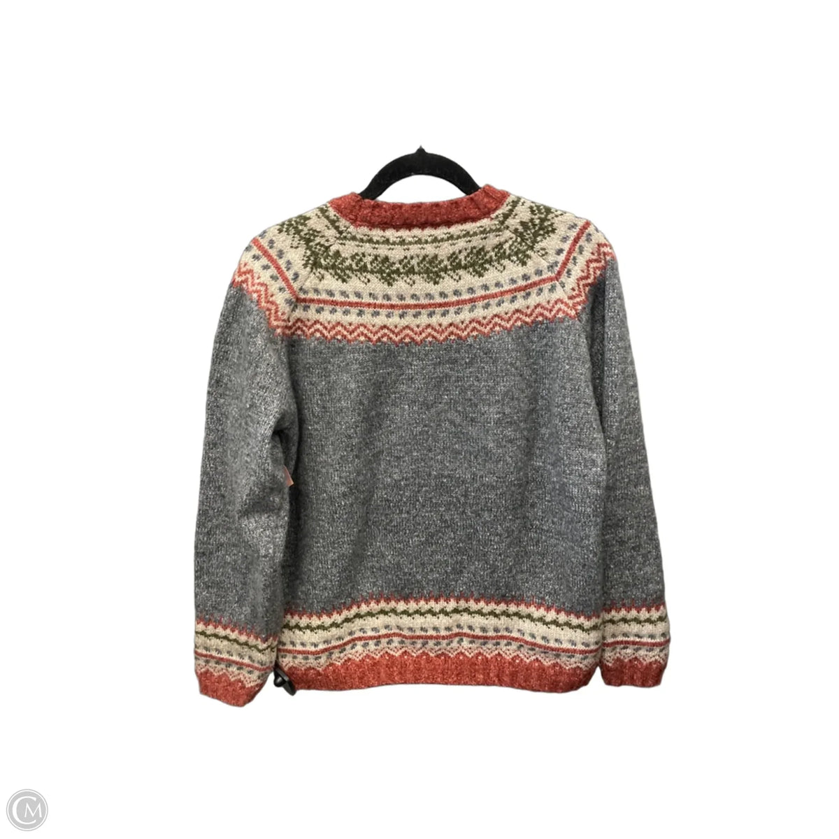 Sweater By Clothes Mentor In Grey, Size: S