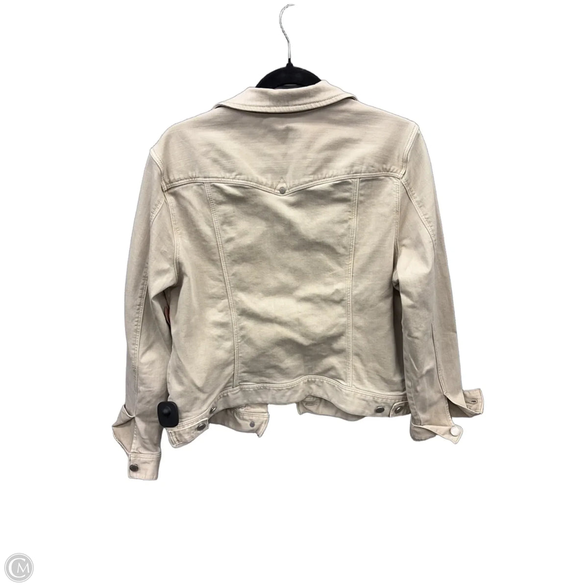 Jacket Denim By Liverpool In Beige, Size: L