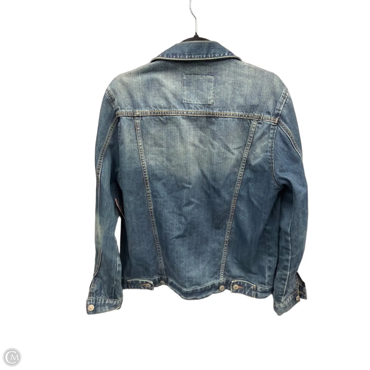 Jacket Denim By Roebuck In Blue Denim, Size: M