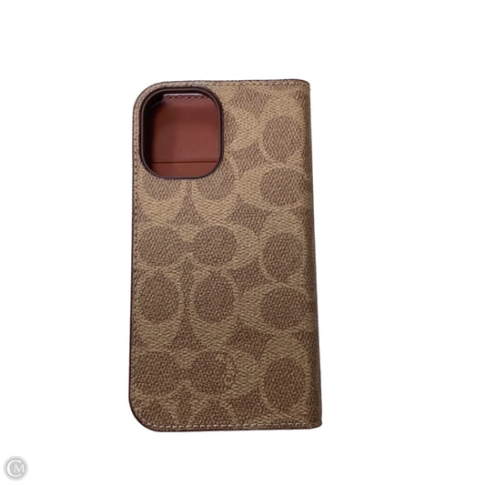 Phone Case Designer By Coach, Size: Small