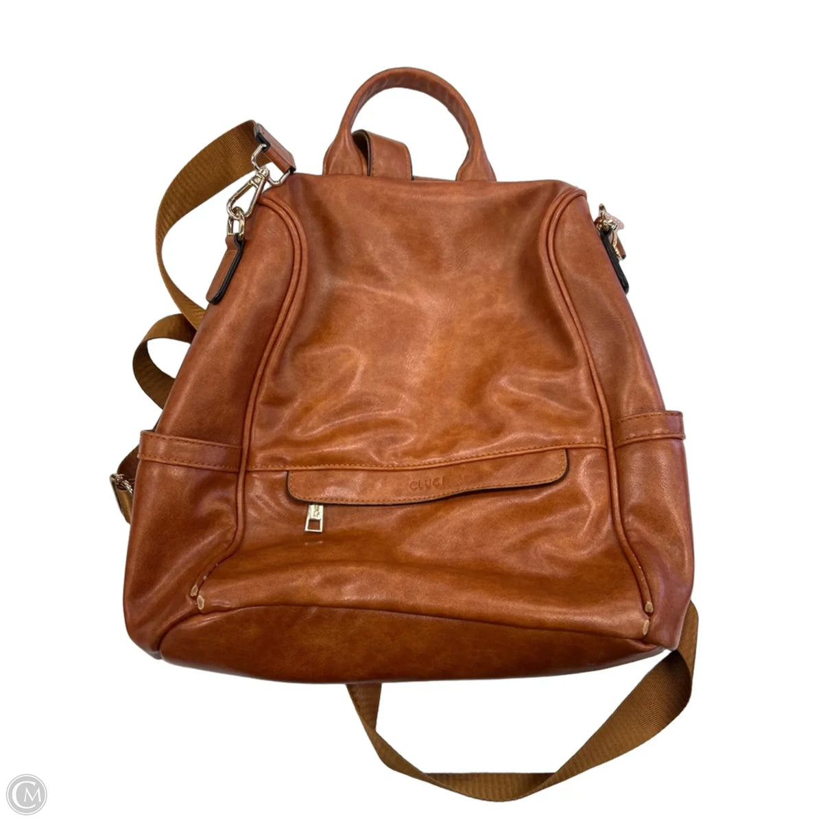 Backpack Leather By Cluci, Size: Medium