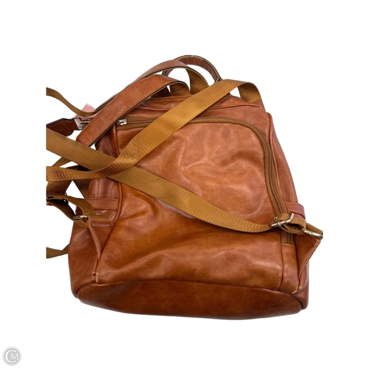 Backpack Leather By Cluci, Size: Medium