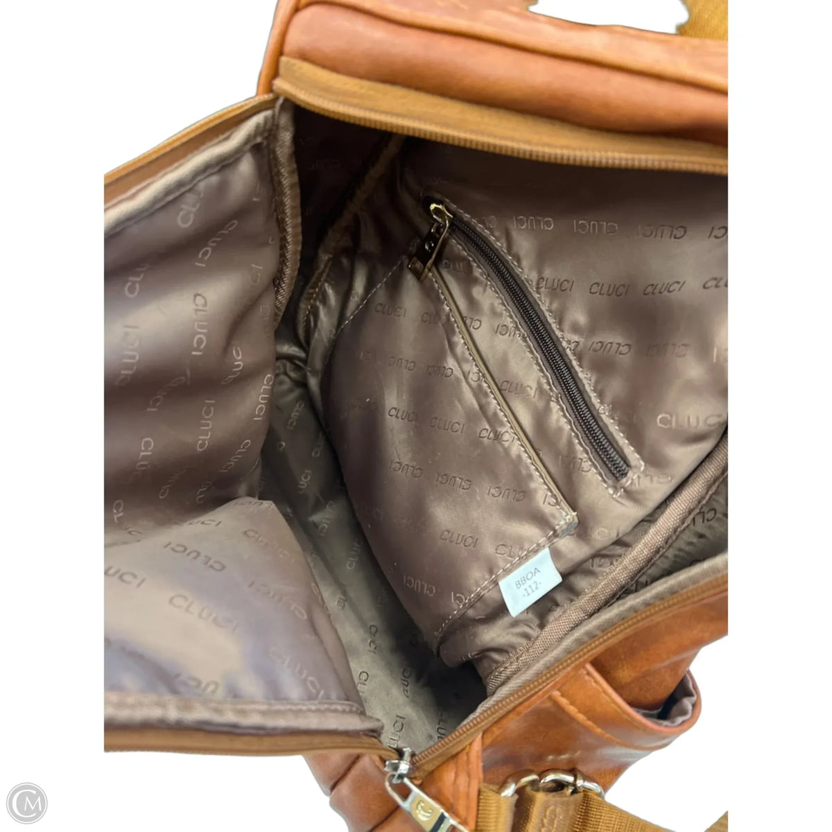 Backpack Leather By Cluci, Size: Medium