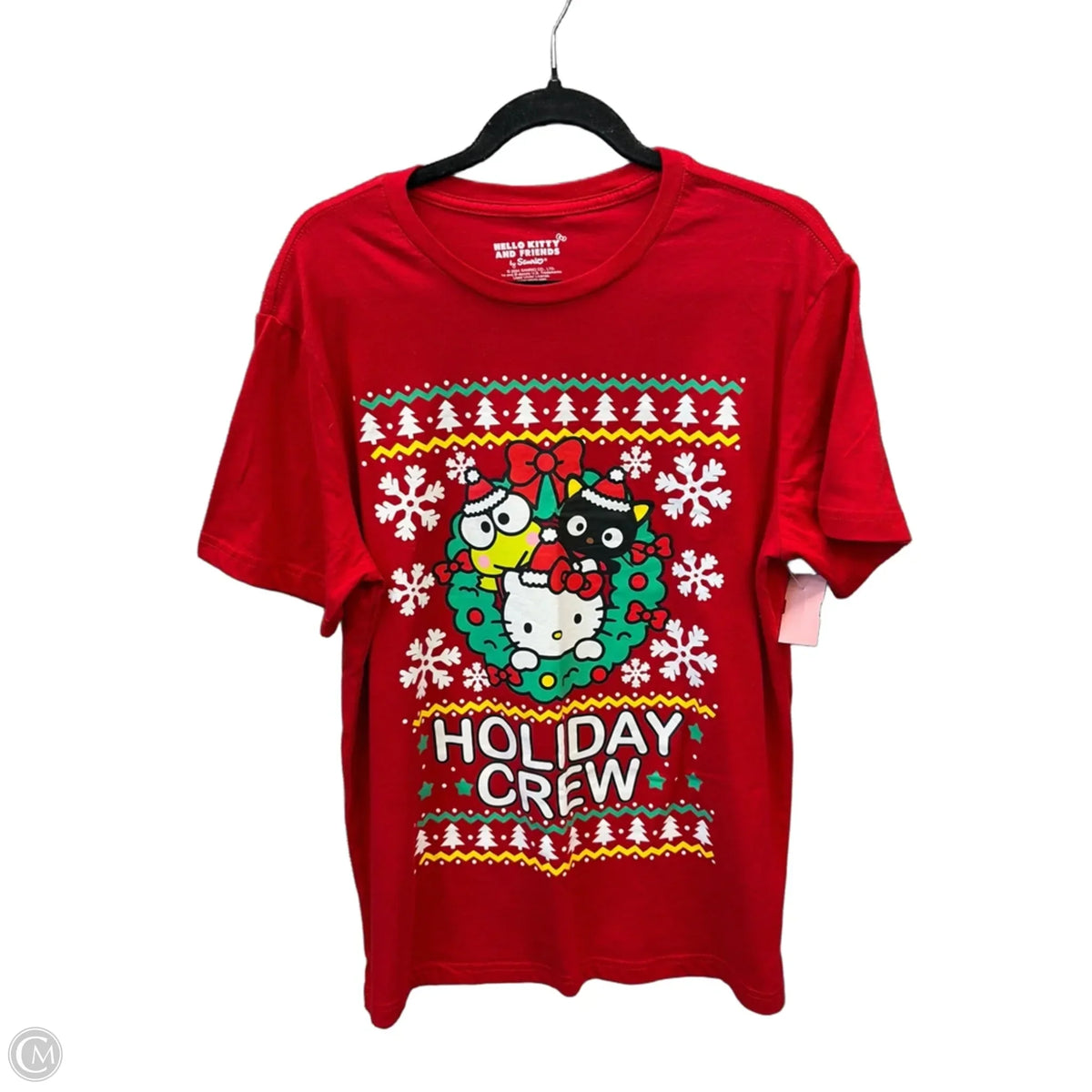 Top Short Sleeve By Clothes Mentor In Red, Size: L