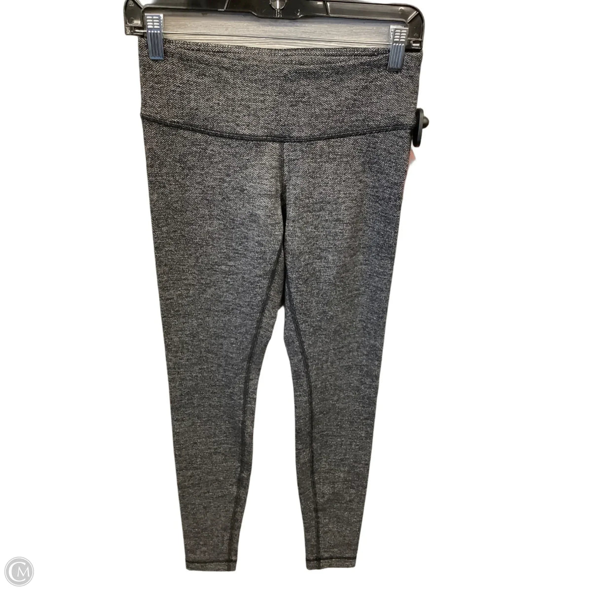 Athletic Leggings By Lululemon In Grey, Size: S