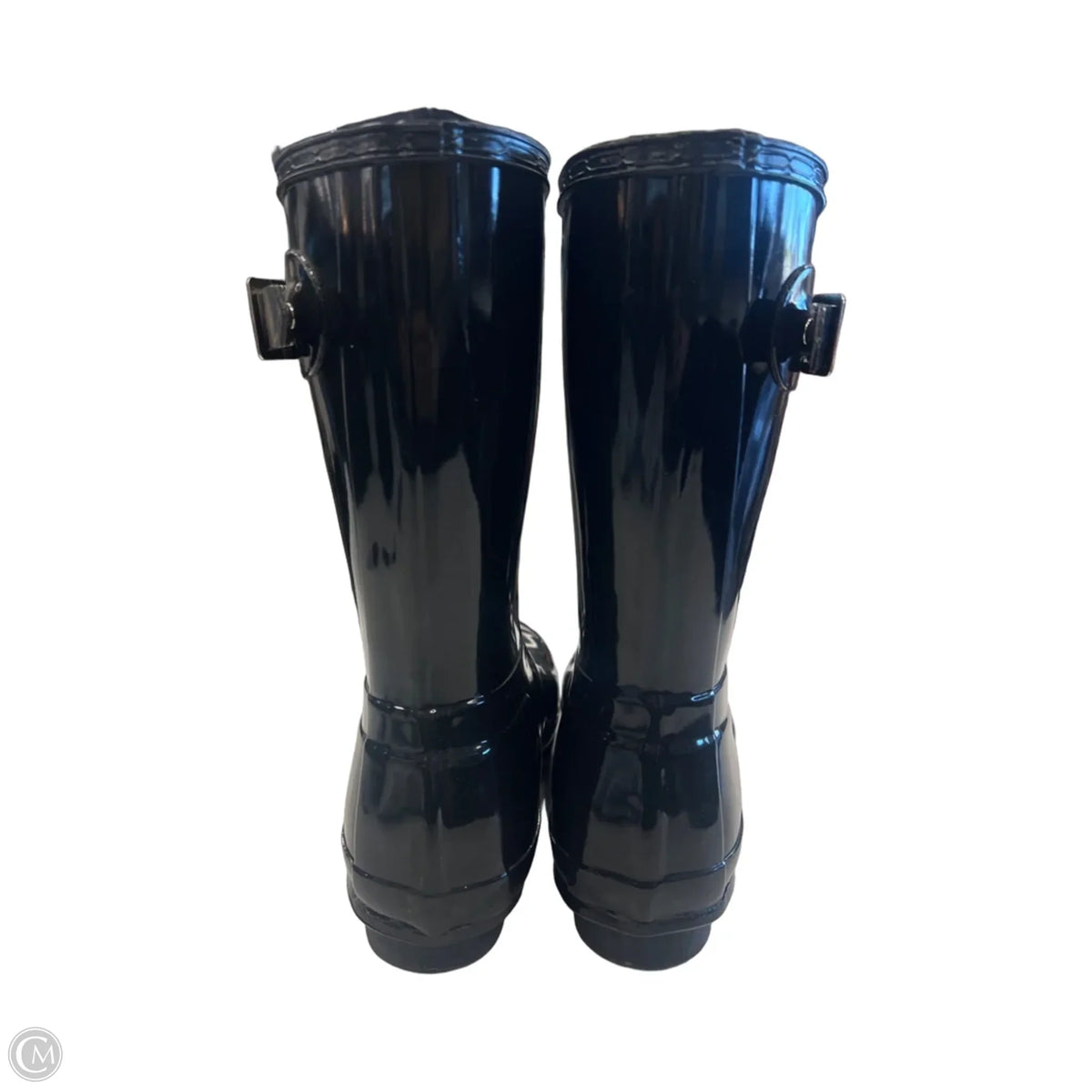 Boots Designer By Hunter In Black, Size: 8