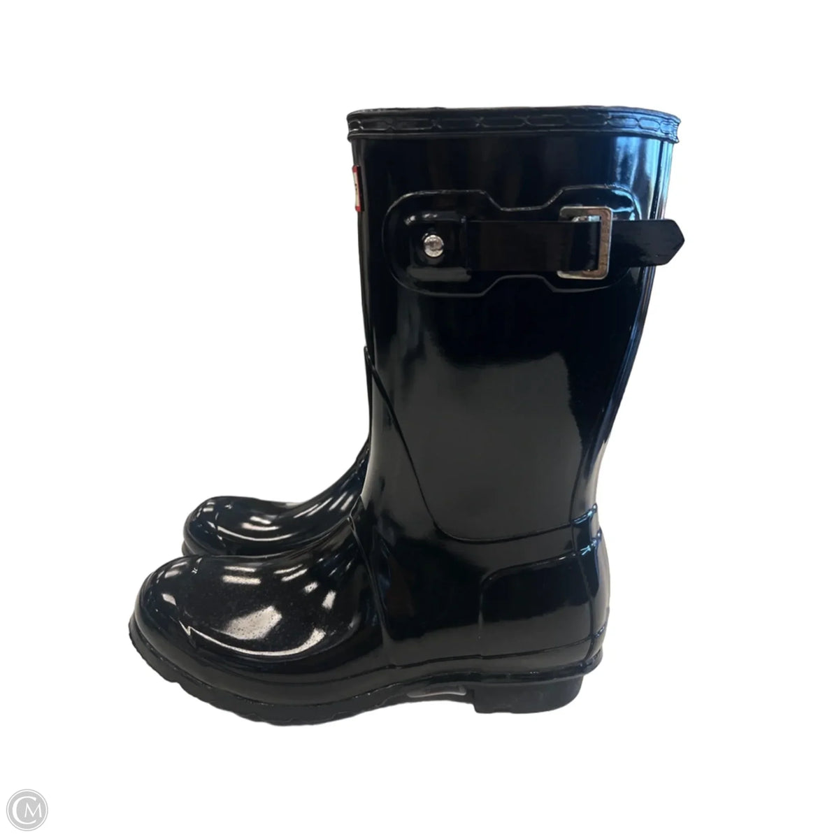Boots Designer By Hunter In Black, Size: 8