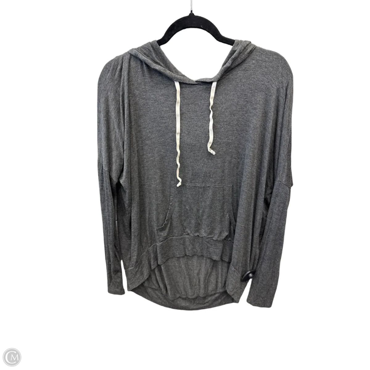 Sweatshirt Hoodie By Acemi In Grey, Size: M