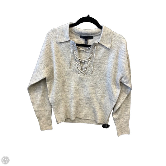 Sweatshirt Collar By White House Black Market In Beige, Size: M