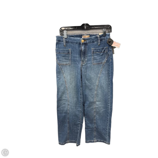 Jeans Wide Leg By Kut In Blue Denim, Size: 2