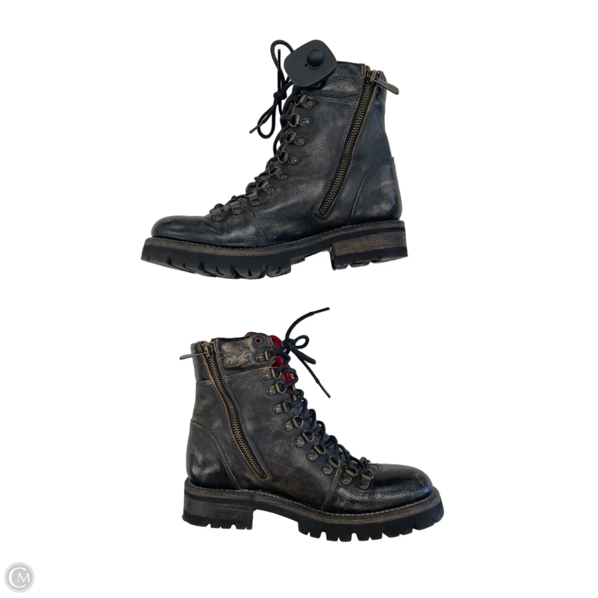 Boots Combat By Bed Stu In Copper, Size: 8.5