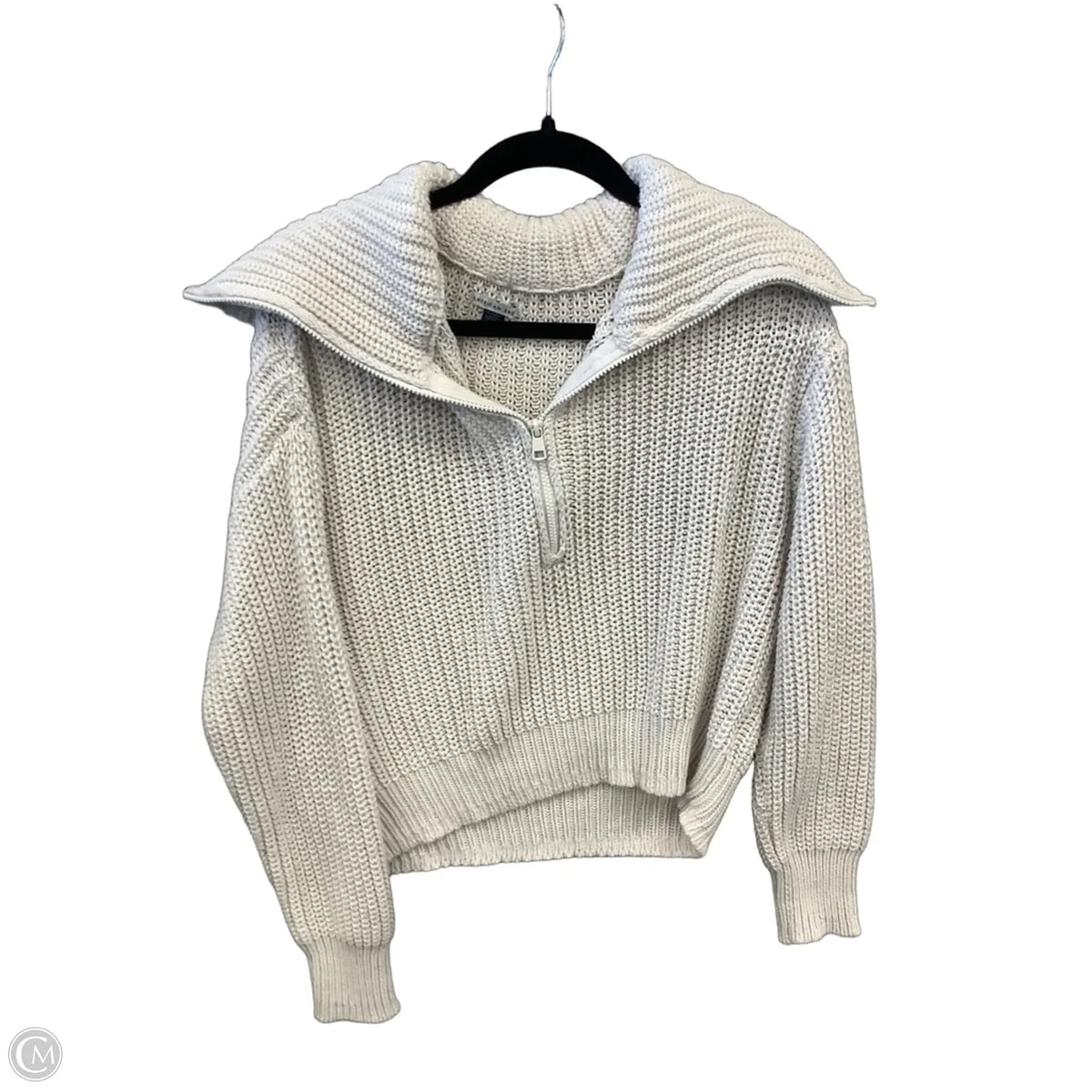 Sweater By American Eagle In White, Size: Xl