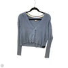 Cardigan By American Eagle In Blue, Size: Sp