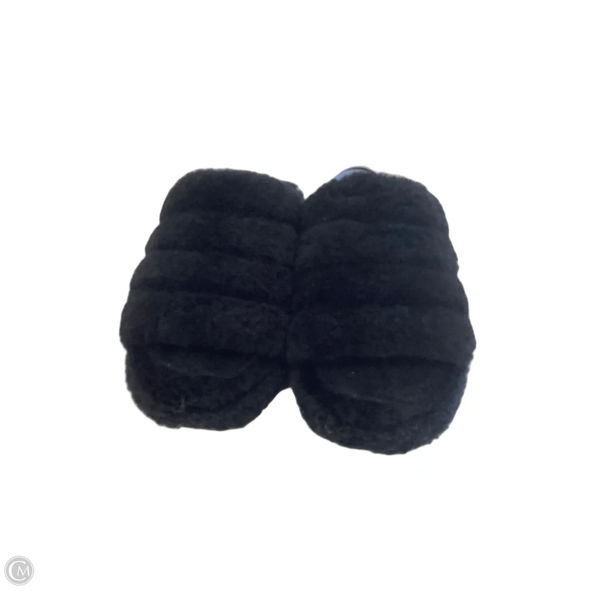 Slippers Designer By Ugg In Black, Size: 9