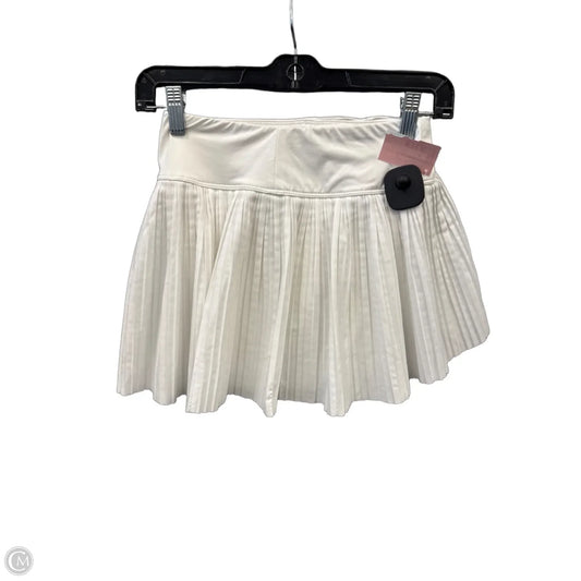 Athletic Skirt By Adidas In White, Size: L