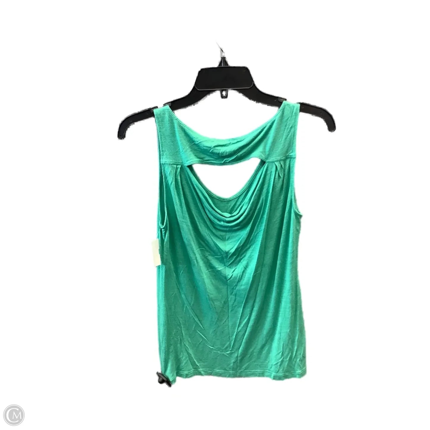 Top Sleeveless Basic By Banana Republic In Green, Size: Xs