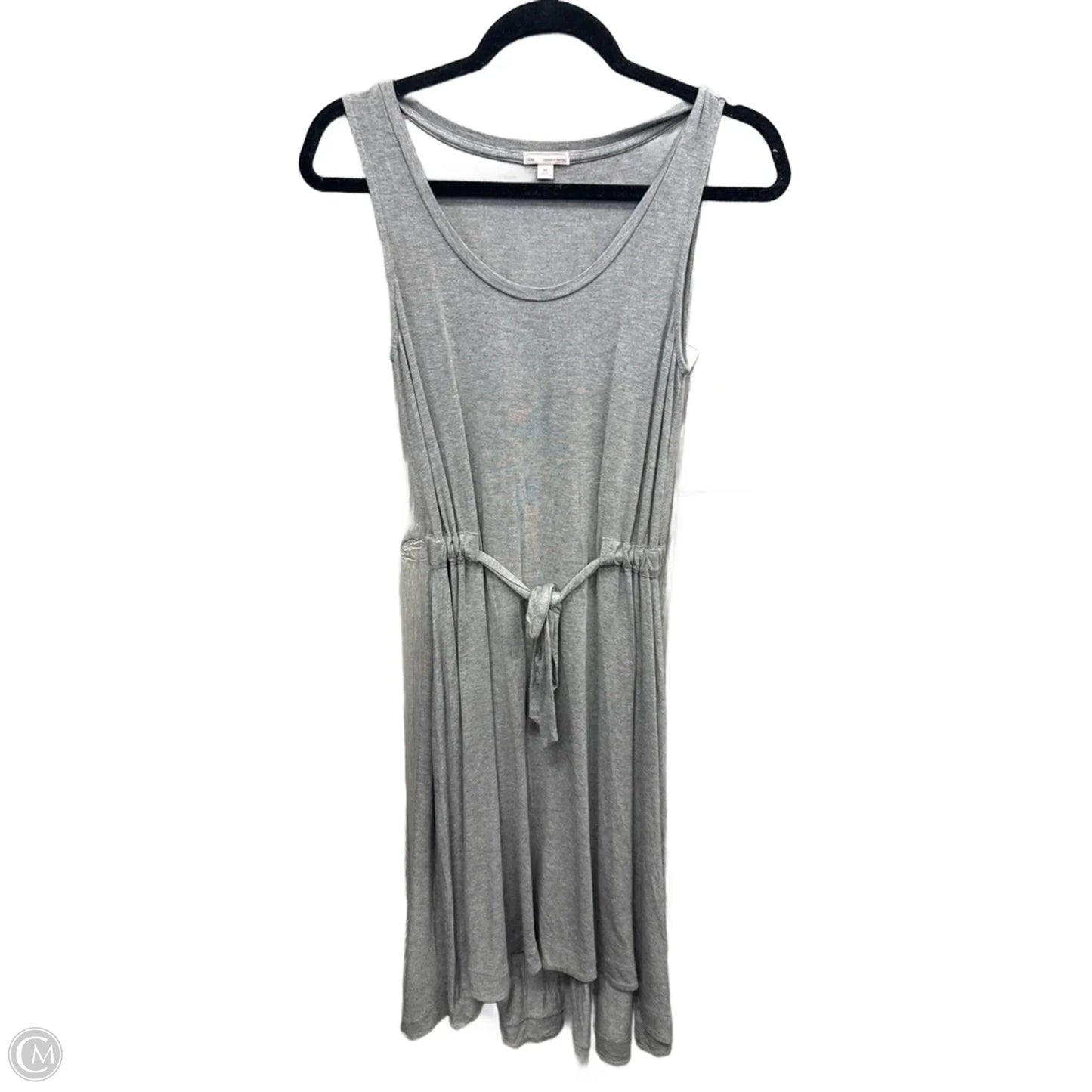 Dress Casual Midi By Gap In Grey, Size: Xs