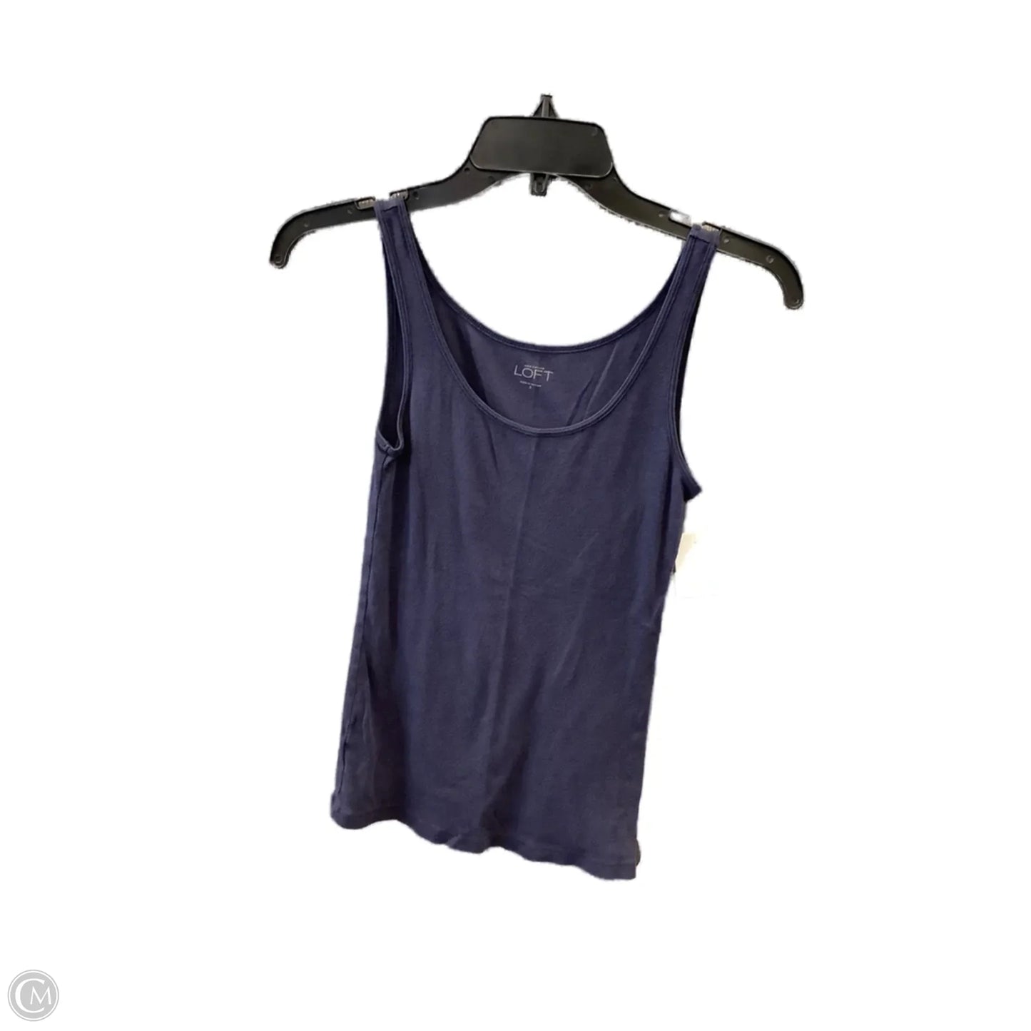 Top Sleeveless Basic By Loft In Blue, Size: S
