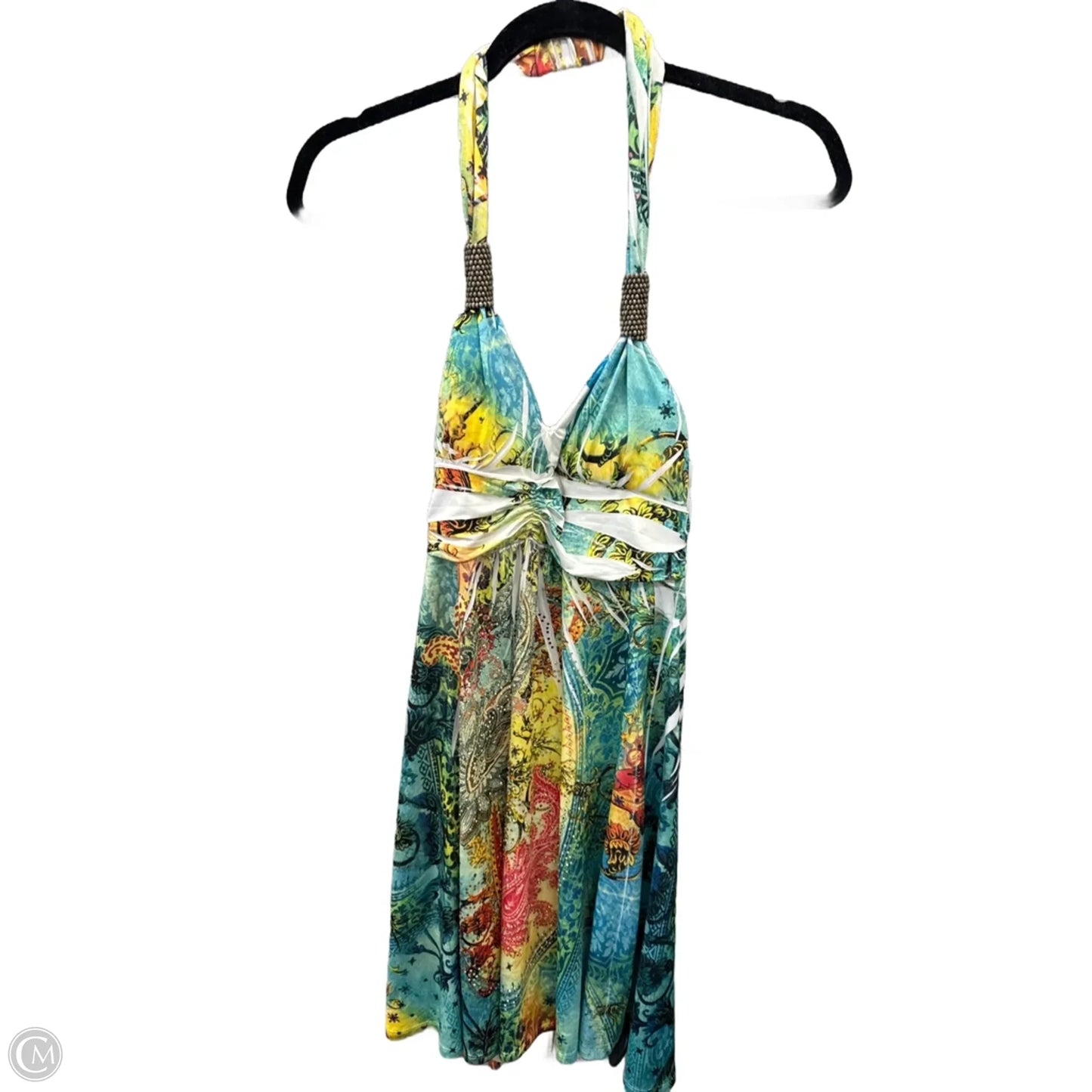 Dress Casual Midi By Clothes Mentor In Multi-colored, Size: M