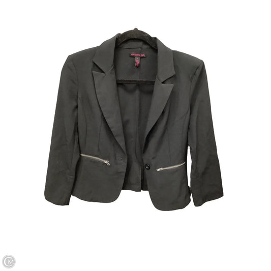 Blazer By Material Girl In Black, Size: S