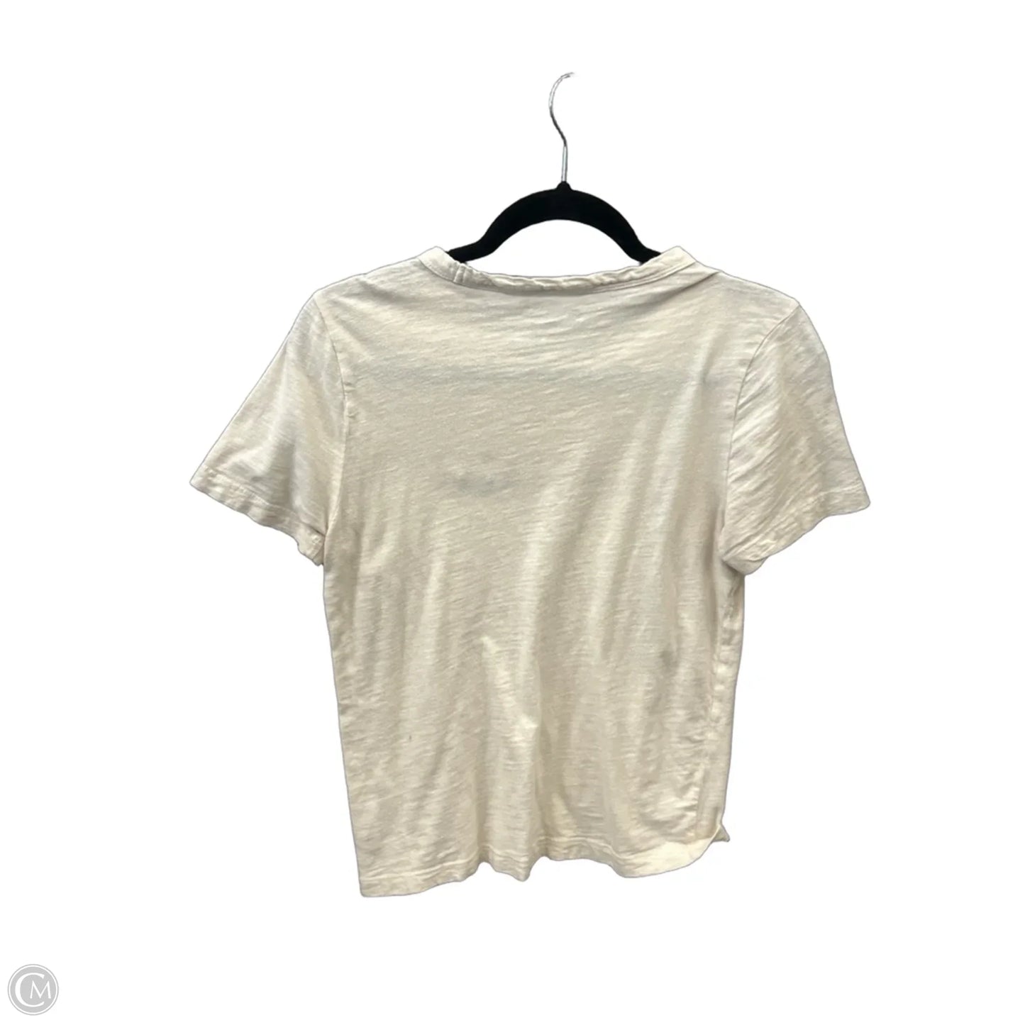 Top Short Sleeve By Universal Thread In Cream, Size: Xs