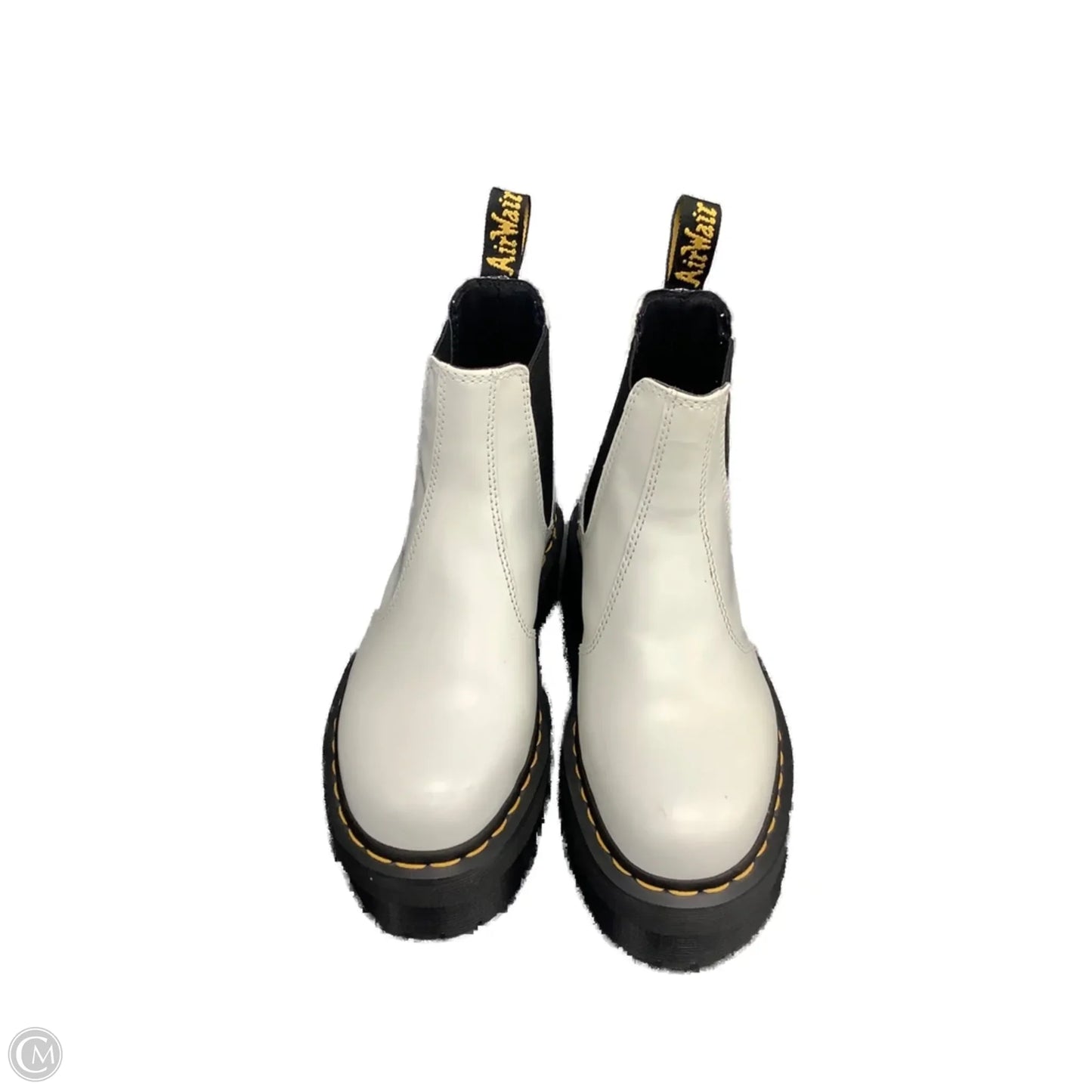 Boots Combat By Dr Martens In White, Size: 6