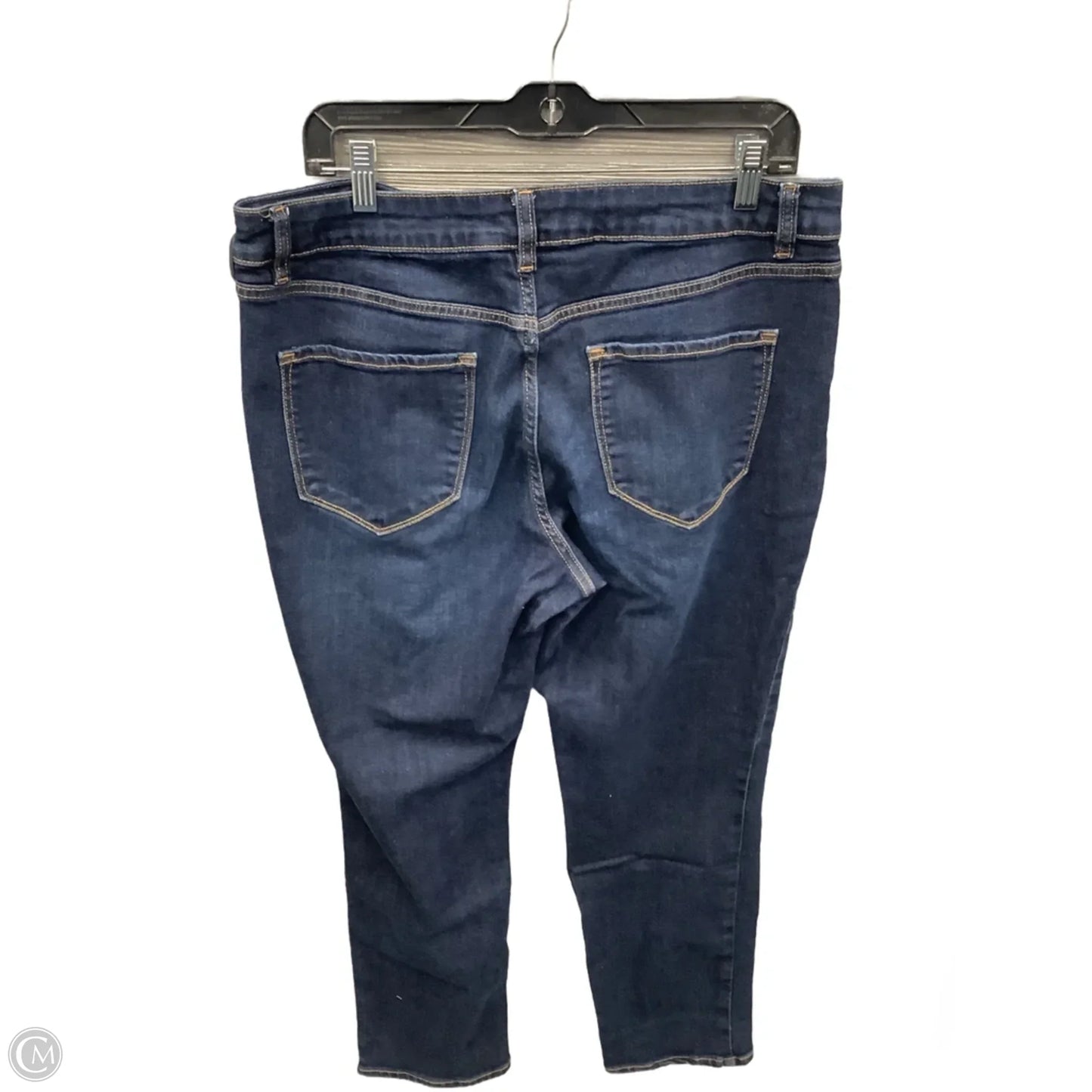 Jeans Straight By Liz Claiborne In Blue Denim, Size: 12