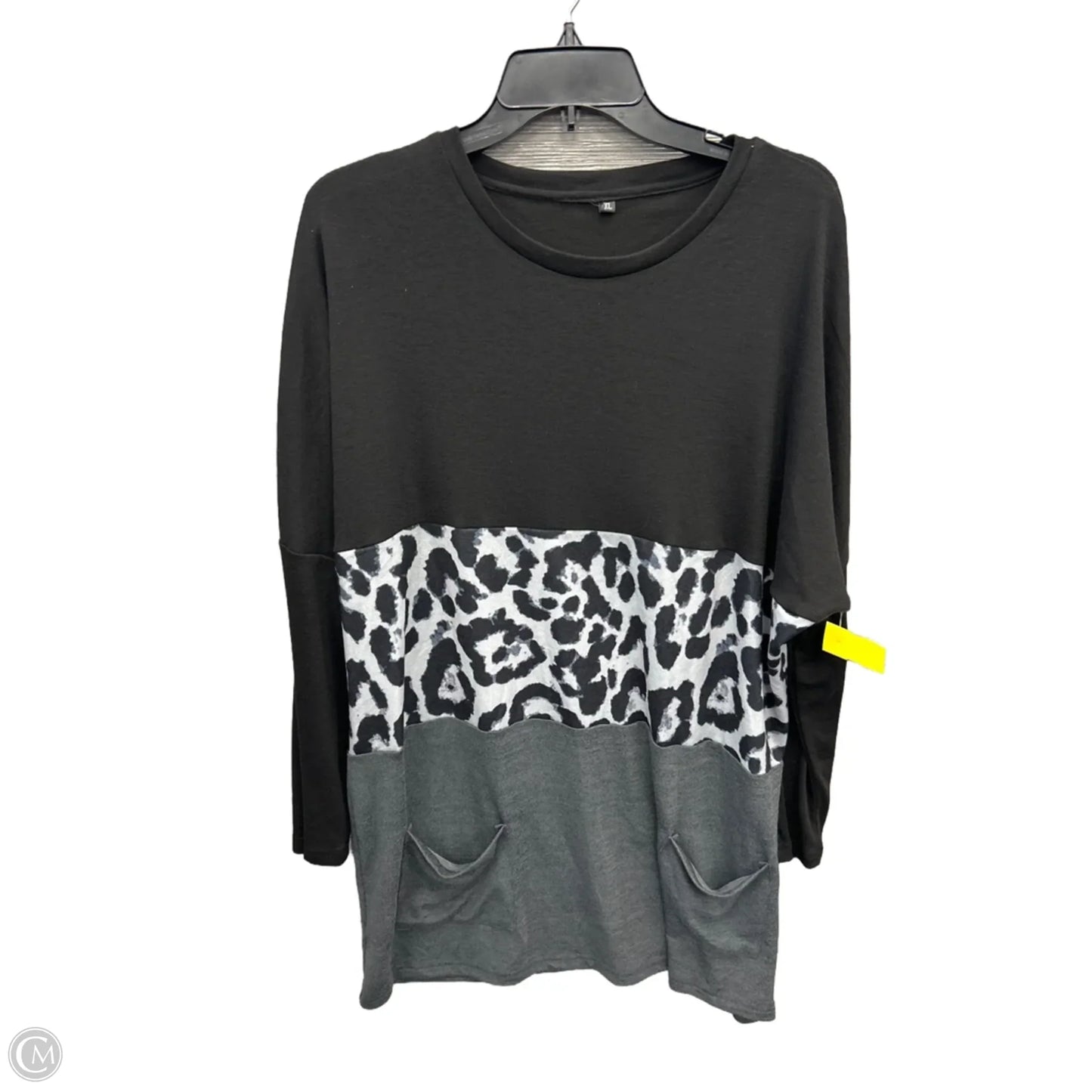 Dress Casual Midi By Clothes Mentor In Black, Size: Xl