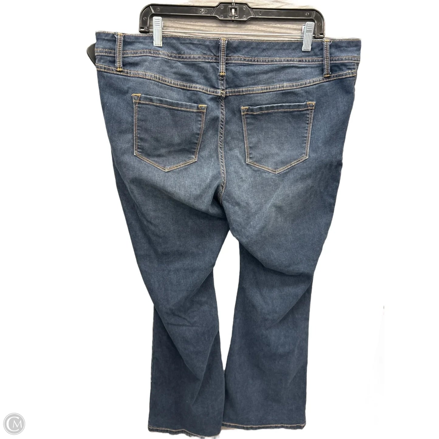 Jeans Boot Cut By Torrid In Blue Denim, Size: 18