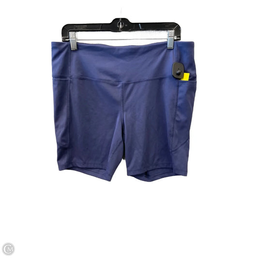 Athletic Shorts By Athletic Works In Blue, Size: Xxl