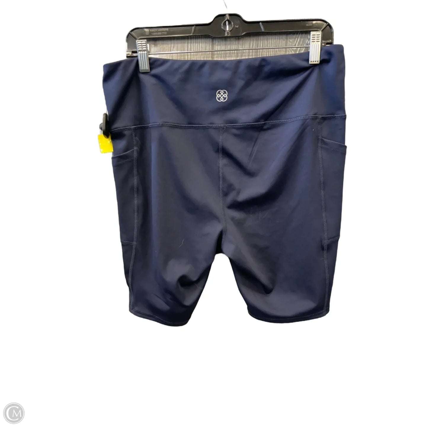 Athletic Shorts By Daisy Fuentes In Blue, Size: 2x