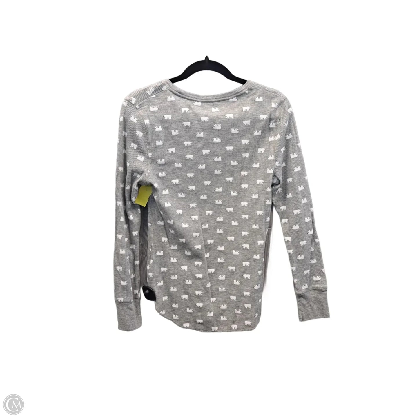 Top Long Sleeve By Old Navy In Grey, Size: M