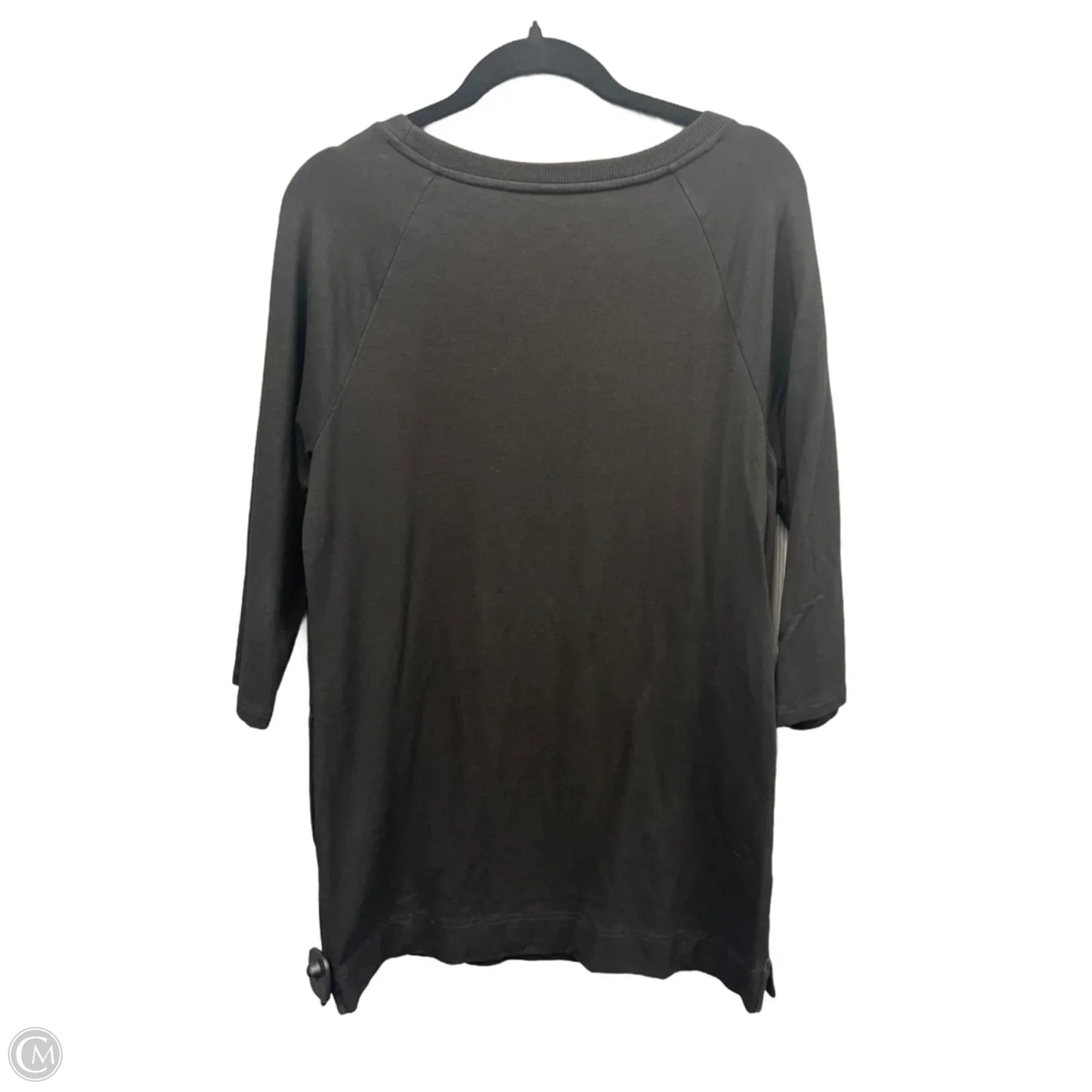 Sweatshirt Crewneck By Falls Creek In Black, Size: L
