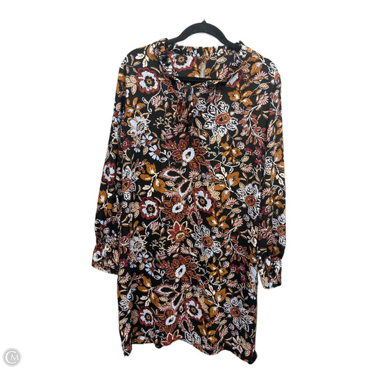 Dress Casual Midi By Massini In Black, Size: L