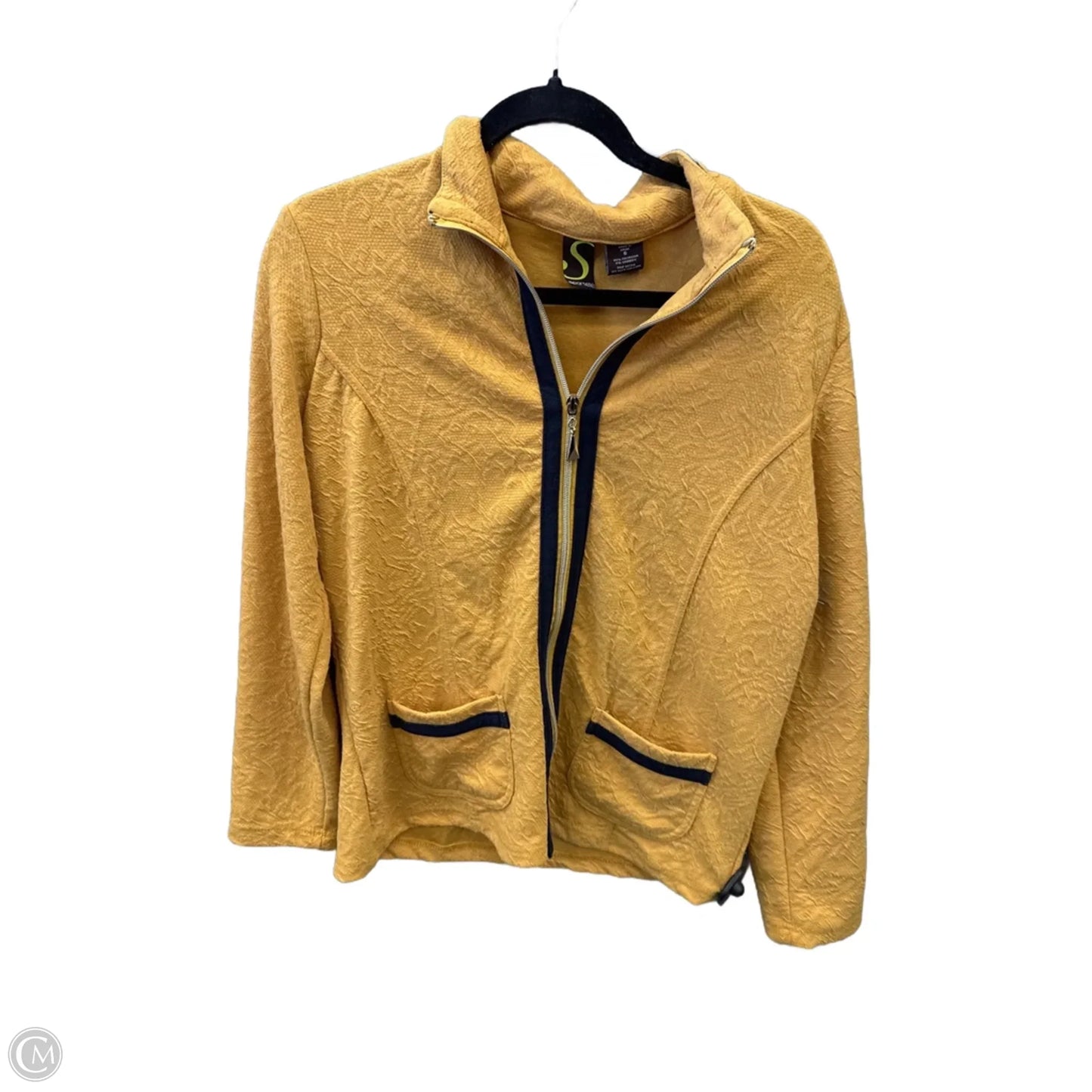 Blazer By Clothes Mentor In Yellow, Size: S