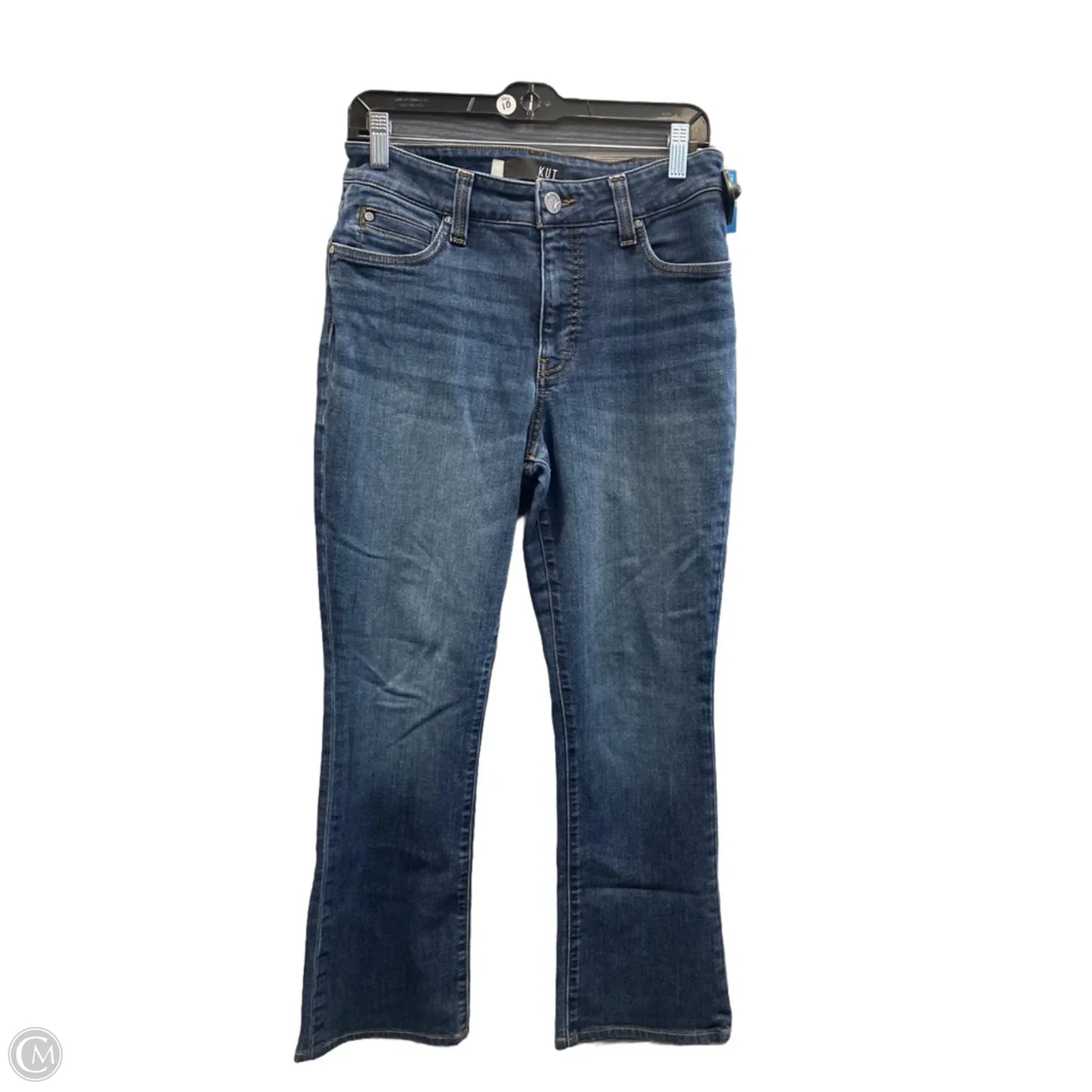 Jeans Boot Cut By Kut In Blue Denim, Size: 10