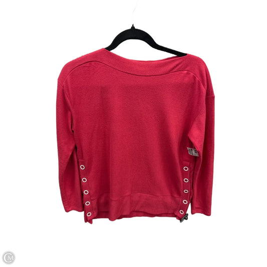 Top Long Sleeve By Clothes Mentor In Red, Size: S