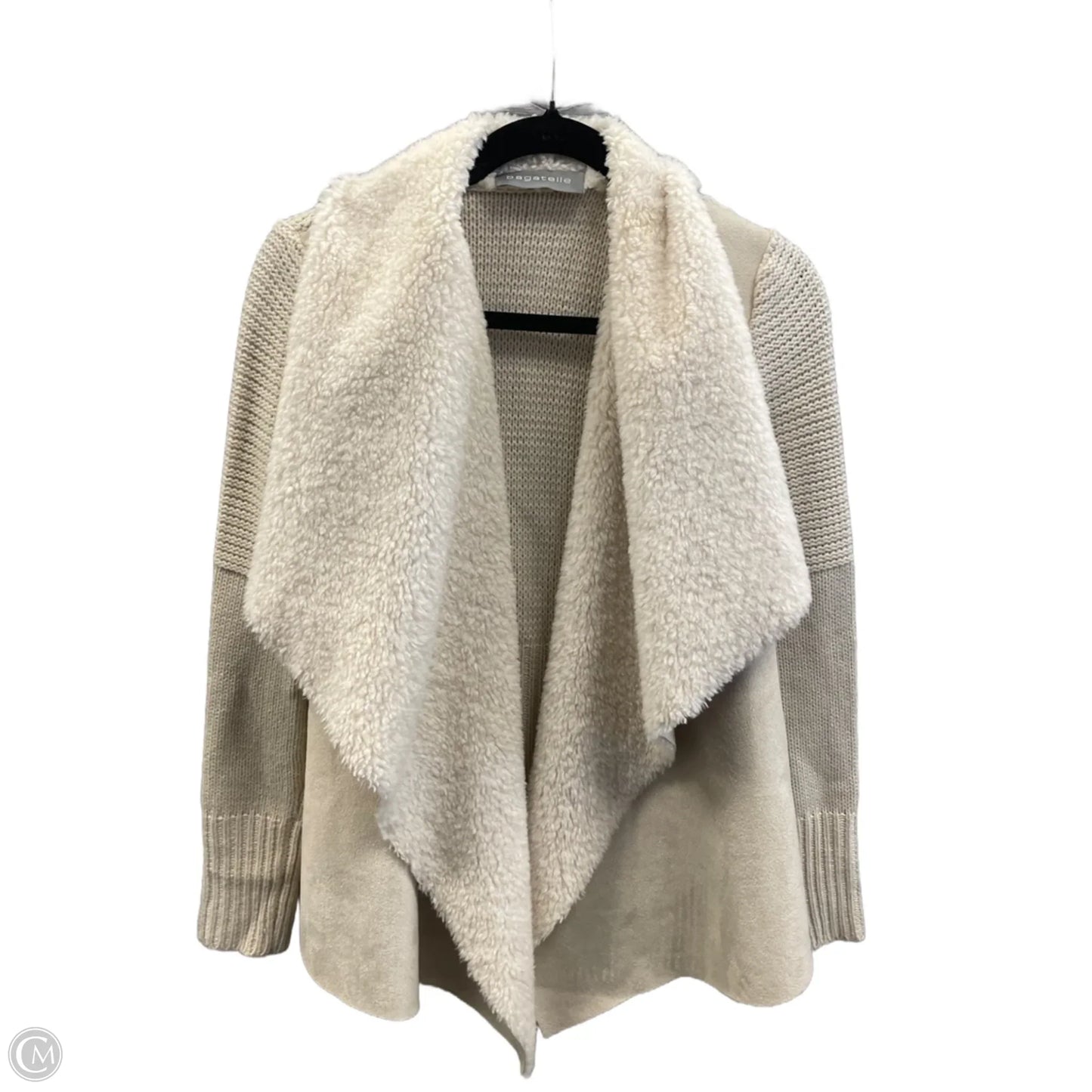 Sweater Cardigan By Bagatelle In Cream, Size: S