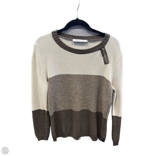 Sweater By Clothes Mentor In Tan, Size: M
