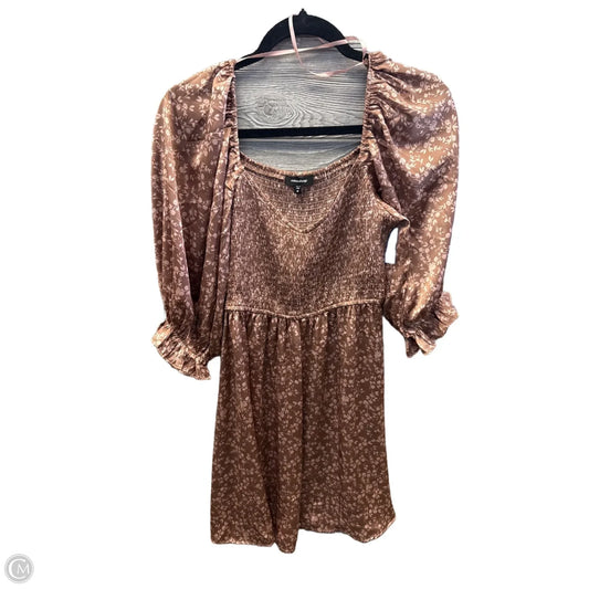 Dress Casual Short By Mittoshop In Brown, Size: M