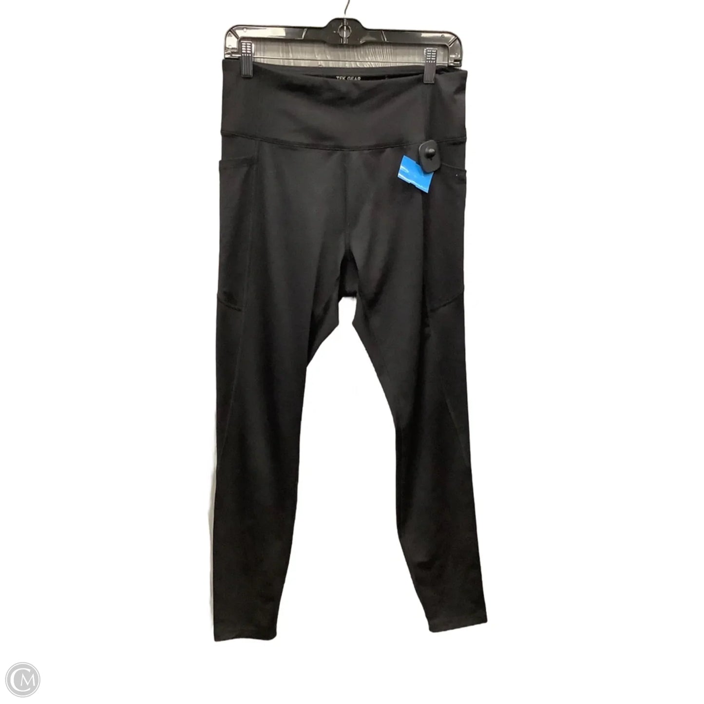 Athletic Leggings By Tek Gear In Black, Size: L