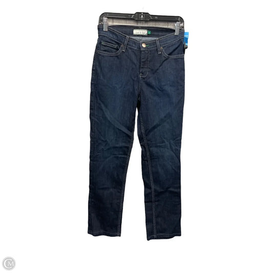 Jeans Straight By Clothes Mentor In Blue Denim, Size: 4