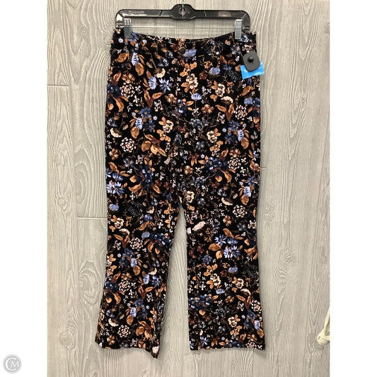 Pants Corduroy By Versona In Brown, Size: 8