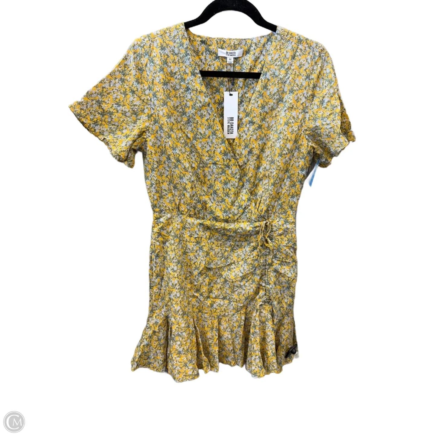 Dress Casual Short By Bb Dakota In Yellow, Size: M
