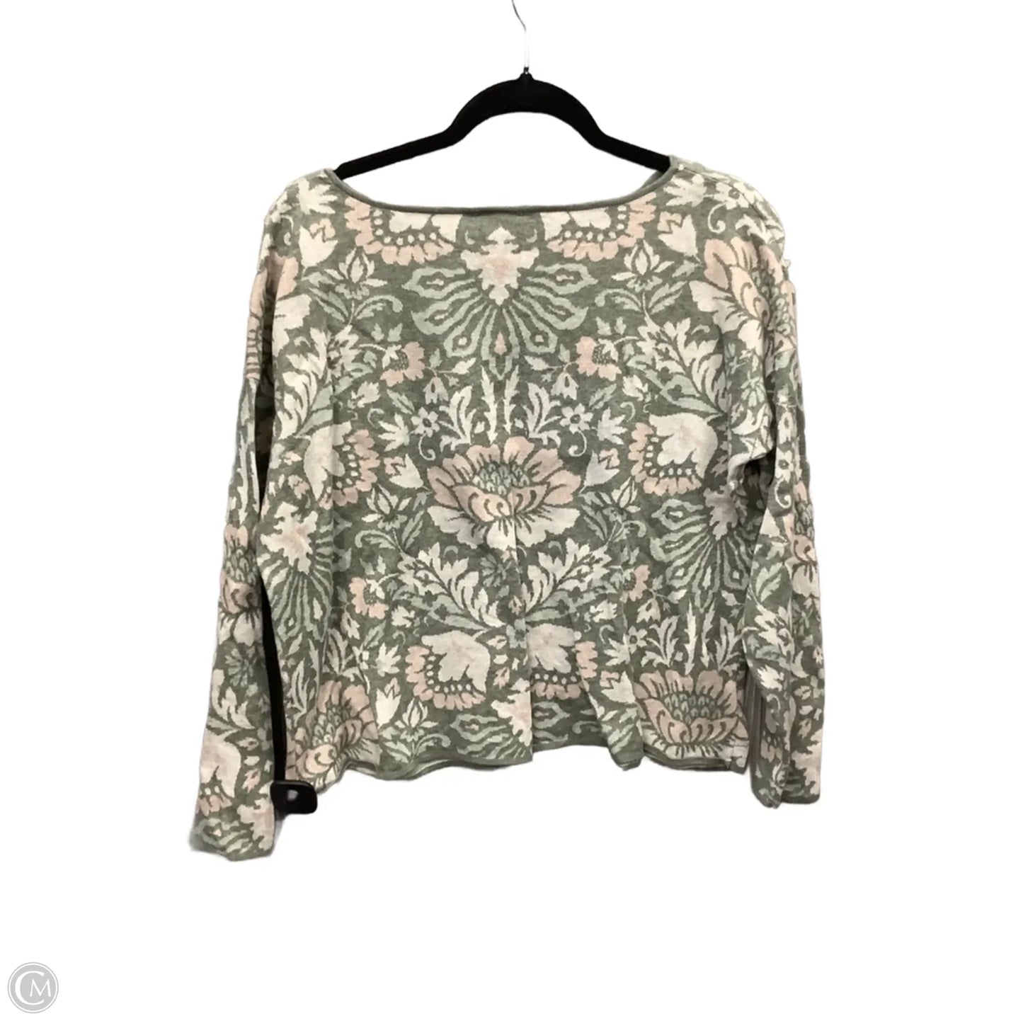 Top Long Sleeve By J. Jill In Green, Size: M