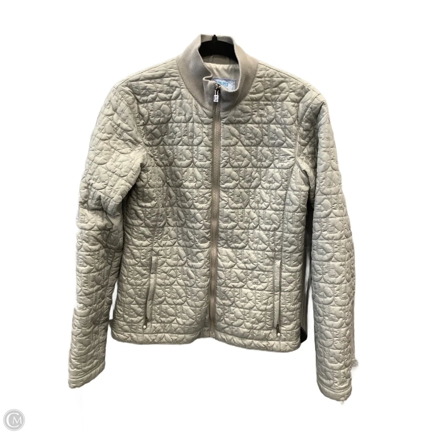 Jacket Puffer & Quilted By Burton In Grey, Size: M