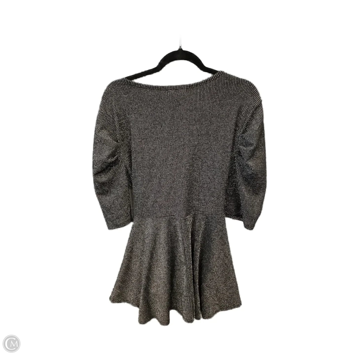 Top Short Sleeve By Clothes Mentor In Grey, Size: 3x