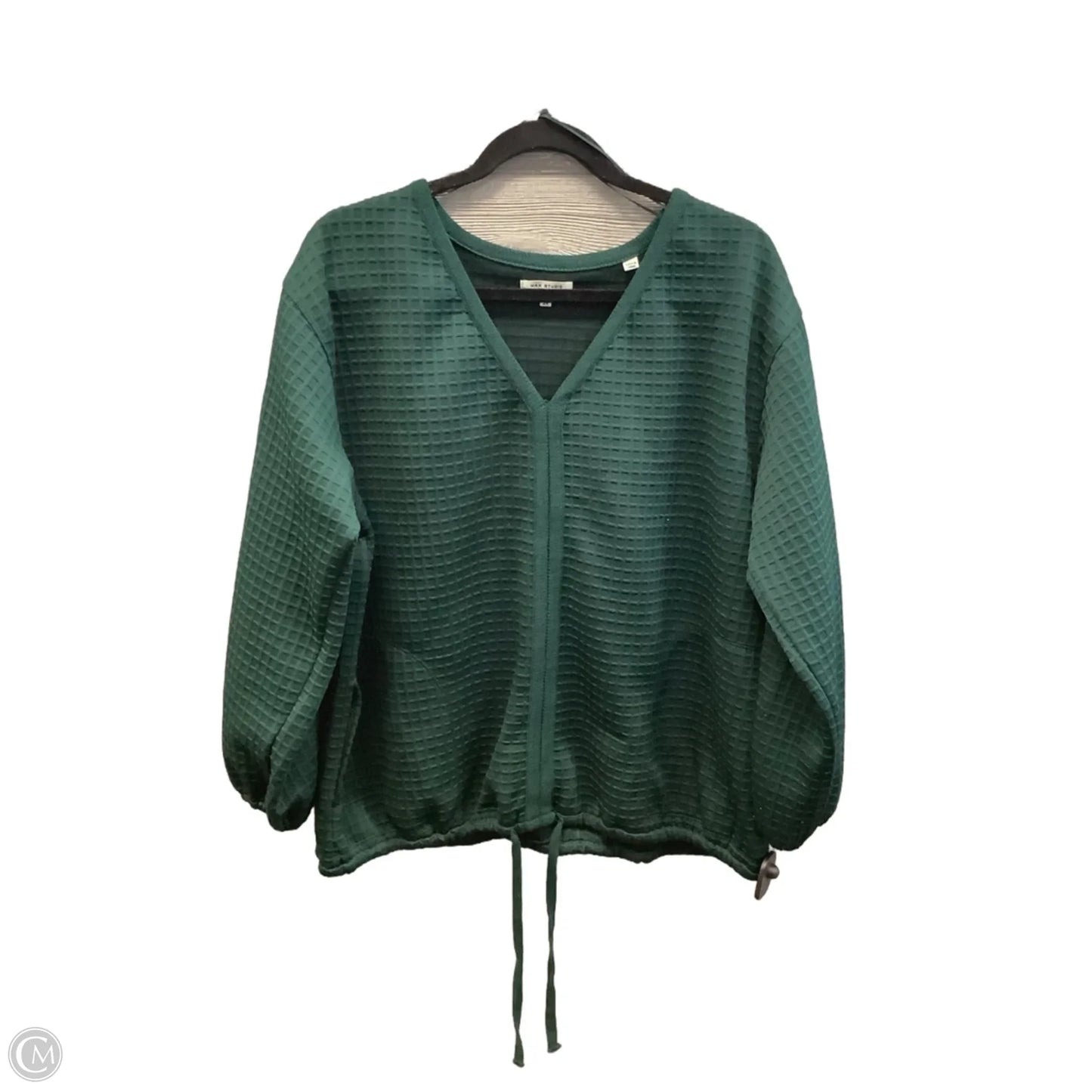 Top Long Sleeve By Max Studio In Green, Size: 2x