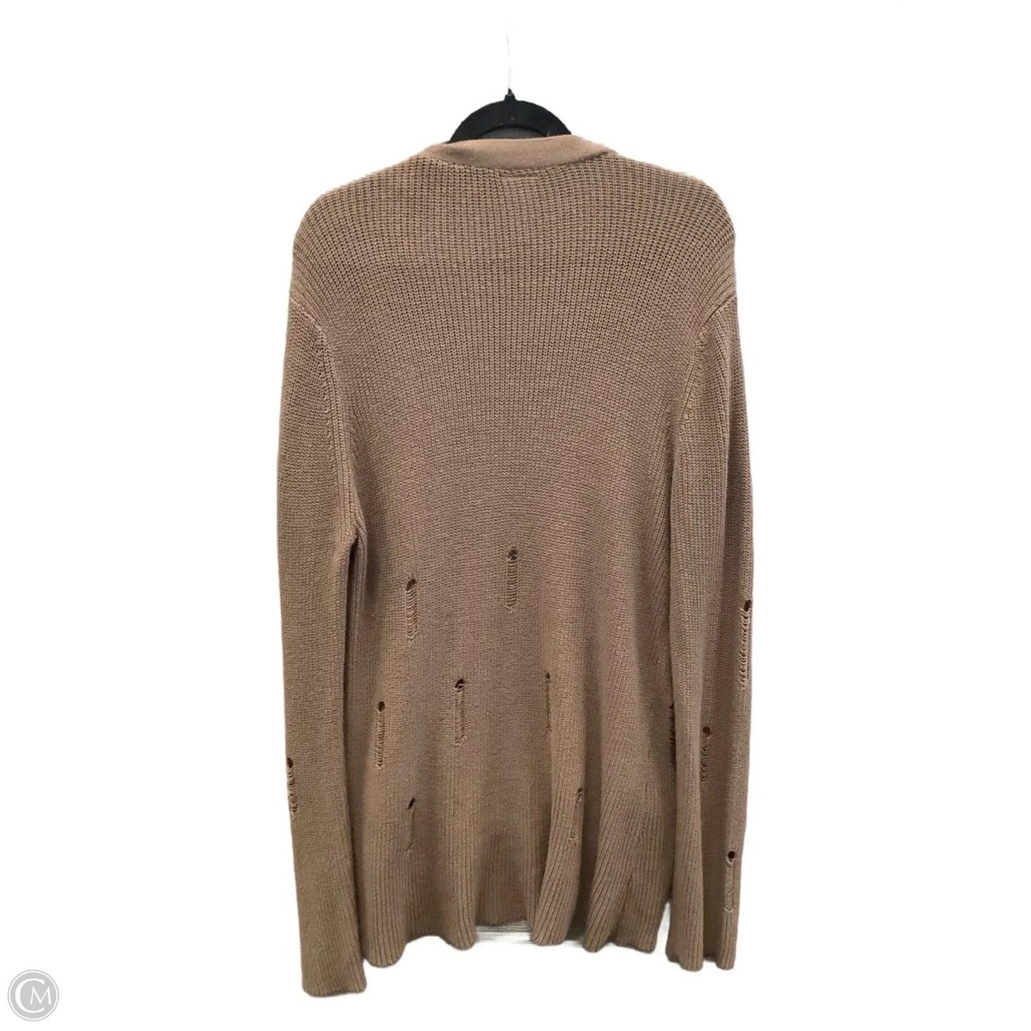 Cardigan By Daytrip In Brown, Size: Xl