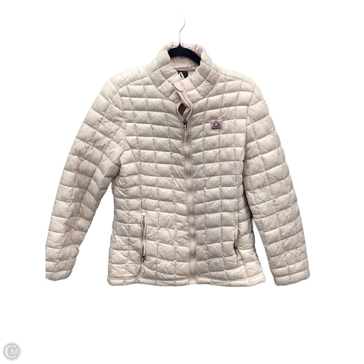 Coat Puffer & Quilted By Reebok In Pink, Size: L